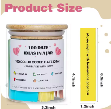 The 100 Date Night Jar💌